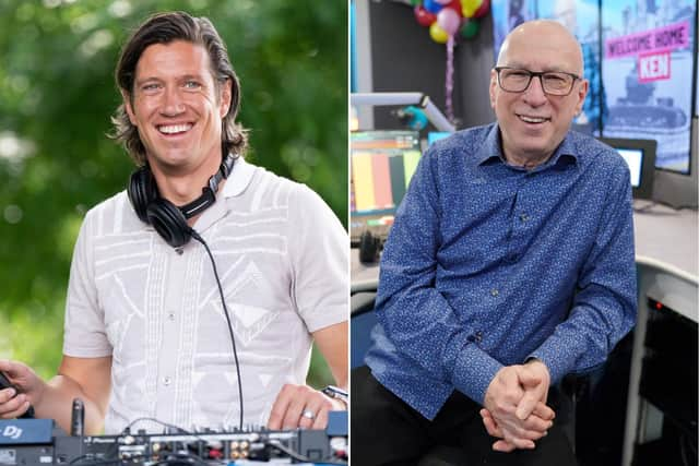 English radio and TV presenter Vernon Kay has replaced the veteran Scottish broadcaster Ken Bruce on BBC Radio 2.