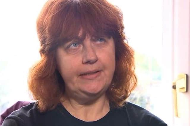 Jones was happy to pocket tragic Margaret Fleming's benefits.
Pic: BBC Scotland