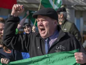 RMT Scottish organiser Mick Cash has accused ScotRail of treating managers and workers differently. Picture: James Chapelard/RMT
