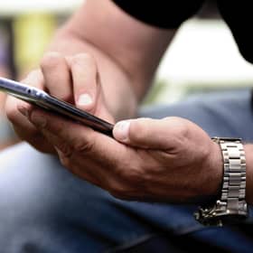 A man who twice failed to provide a PIN code for his mobile phone after being stopped at Belfast International Airport has been given a suspended prison term. Picture: pixabay (generic image).