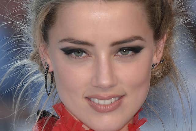 Actress Amber Heard.