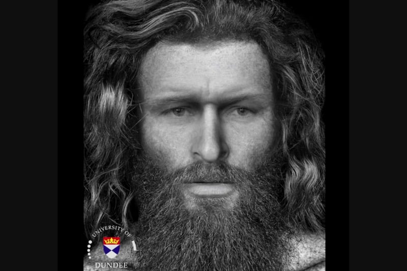 Via modern-day facial reconstruction, the face of a Pictish man who was brutally slain has been revealed in recent years. The remains of this Pict was found in a cave with his skeleton buried beneath stones where he was thought to have died around 600 CE. The circumstances to his death are a mystery yet forensics discovered that he had received five hard blows to his head and mouth before he died.