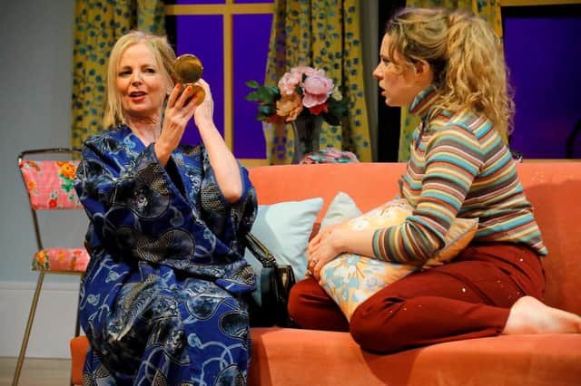 Clare Grogan and Jessica Hardwick in Barefoot in the Park. Picture: Douglas McBride.