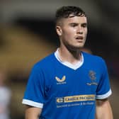 Charlie McCann in action for Rangers B during an SPFL Trust Trophy match against Ayr United. (Photo by Craig Foy / SNS Group)