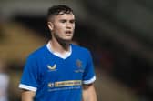Charlie McCann in action for Rangers B during an SPFL Trust Trophy match against Ayr United. (Photo by Craig Foy / SNS Group)