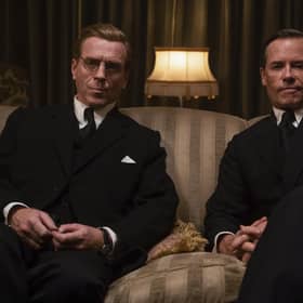 Damian Lewis and Guy Pearce in A Spy Among Friends