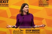 Former Lib Dem leader Jo Swinson. (Photo by Leon Neal/Getty Images)