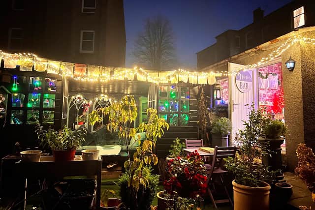 Using the outdoor space to best advantage at Clydeshore, a traditional tenement in Dumbarton.