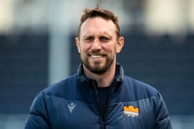 Former Edinburgh head coach Mike Blair has been appointed assistant coach at Japanese side Kobe Steelers. (Photo by Ross Parker / SNS Group)