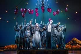 Catriona Hewitson (Tytania) and Lawrence Zazzo (Oberon) in Scottish Opera's production of A Midsummer Night's Dream PIC: James Glossop