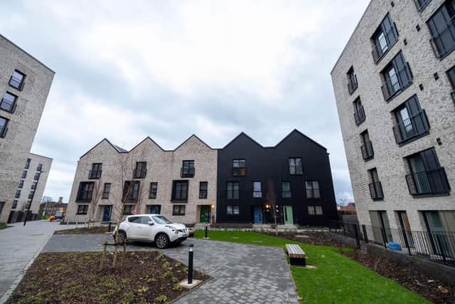 New townhouses at Calton Village