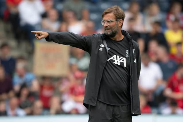 Liverpool manager Jurgen Klopp is the new favourite to leave his job next. Picture: SNS
