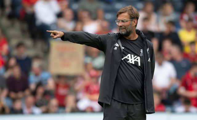 Liverpool manager Jurgen Klopp is the new favourite to leave his job next. Picture: SNS