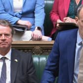 Deputy Prime Minister Dominic Raab speaks during Prime Minister's Questions in the House of Commons, London.