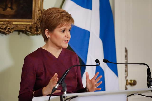 Nicola Sturgeon will make TV statement