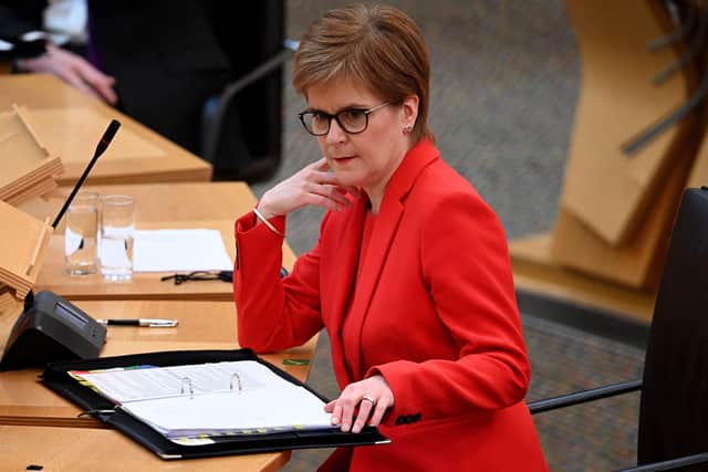 Scotland's First Minister Nicola Sturgeon. Picture: Jeff J Mitchell/AFP via Getty Images