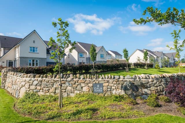 Cala Homes' The Grove development in Inverurie