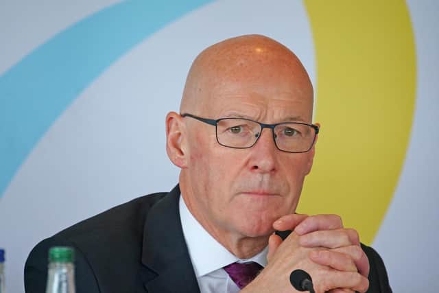 Scottish First Minister John Swinney will be hoping his party can maintain third party status. Picture: PA