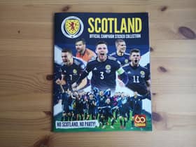 The dedicated Scotland Panini sticker album.