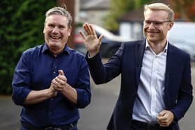 Prime Minister Sir Keir Starmer and Labour MP Michael Shanks. Image: Jeff J Mitchell/Getty Images.