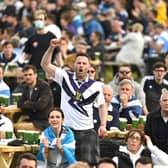 Scotland fans congregated at the Glasgow Green fanzone during the Euros.