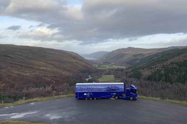 The Screen Machine mobile cinema needs replaced following a series of breakdowns at a cost of around £1.4m. PIC: Contributed.