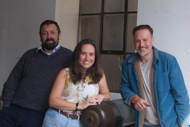 Makerteers co-founders - Dr Matt Benning, Leanne Anderson and Ryder Meggitt.