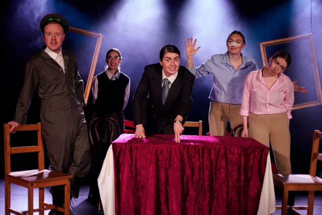 Students performing at The Scottish Institute