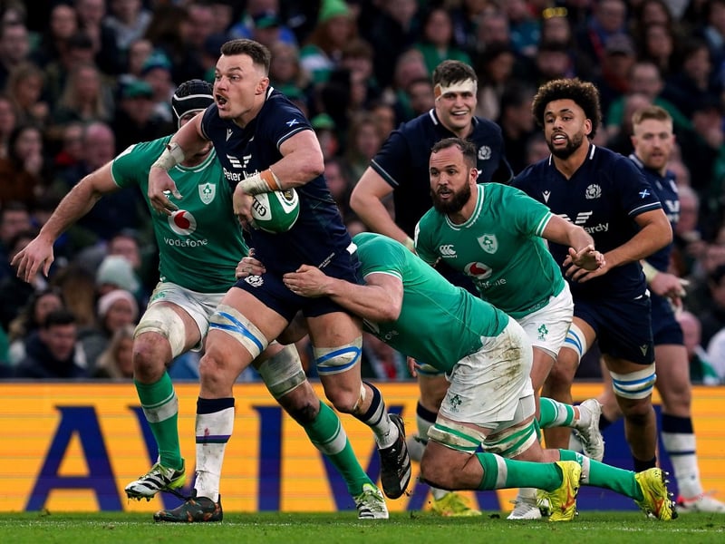 Was Scotland’s most effective attacker and official stats show he made 12 carries, the most of any player in dark blue. Stout in defence too and, like Gilchrist, played the full 80. 8