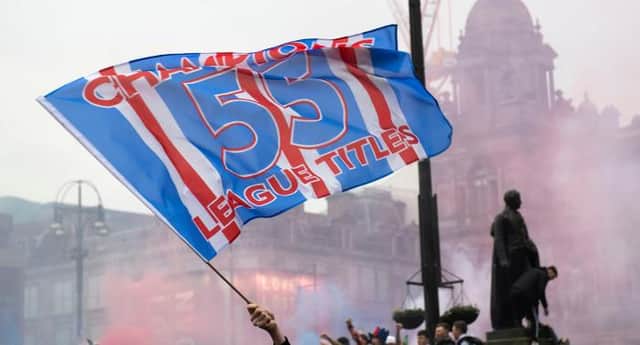 Fans have been reminded over government guidelines for large gatherings by the club, police and politicians. (Photo by Craig Foy / SNS Group)
