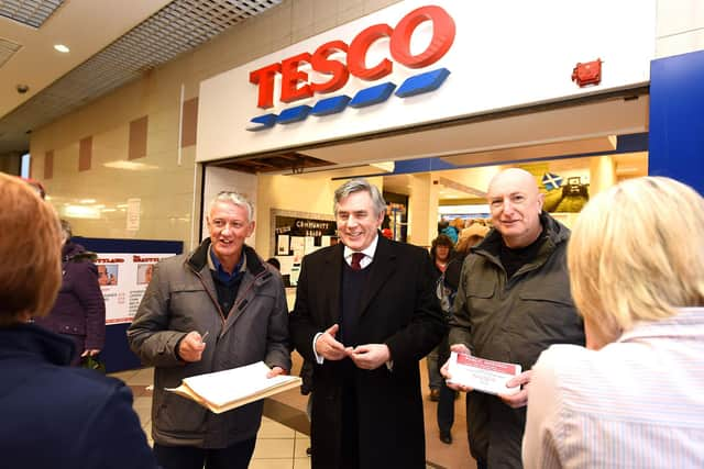 Gordon Brown during his time as the MP for Kirkcaldy and Cowdenbeath, 2015. Pic: Walter Neilsen.