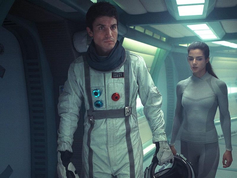 This sci-fi film has a romantic flavour to it when a woman who lives alone on a spaceship meets an engineer who flips her world upside down.