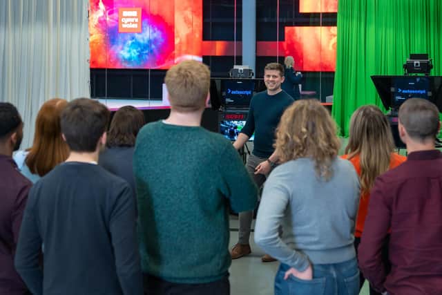 The BBC studios tour
