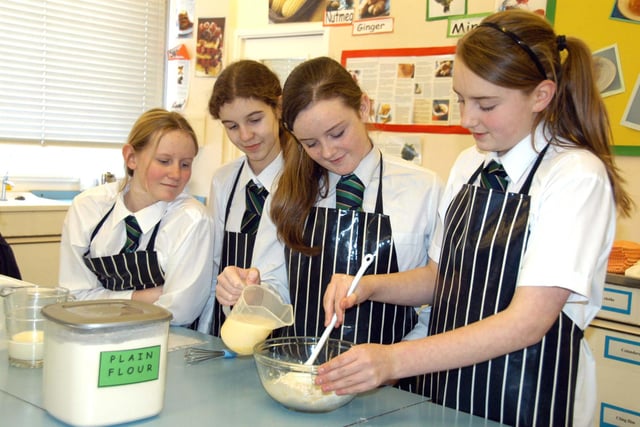 Making pancakes at St Anthony's School. Remember this from 2008?