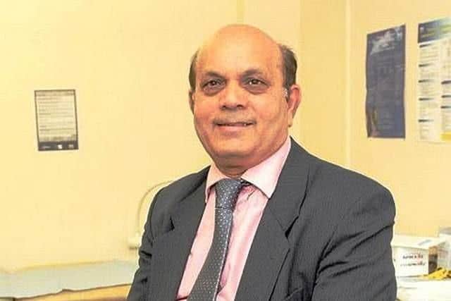 Krishna Singh was given an MBE by the Queen for services to healthcare