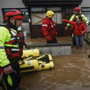 The Coastguard helped rescue people after major floods hit Brechin and other parts of Scotland in October last year (Picture: Jeff J Mitchell/Getty Images)
