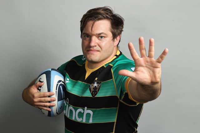Elliot Millar-Mills of Northampton Saints has been called into the Scotland squad. (Photo by David Rogers/Getty Images)