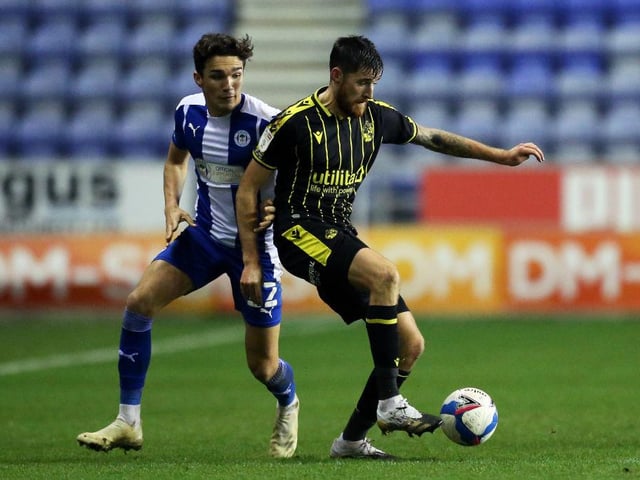 The teenage Wigan Athletic is attracting plenty of attention this month from both sides of the border. Celtic are also said to be in the running for his signature, and the Old Firm could take advantage of cross-border rules to sign Joseph on a pre-contract. (Photo by Lewis Storey/Getty Images)