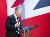 Leader of the Labour Party Sie Keir Starmer speaking at the Labour Regional Conference in Barnsley. Picture: PA