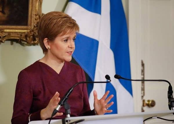 Nicola Sturgeon.