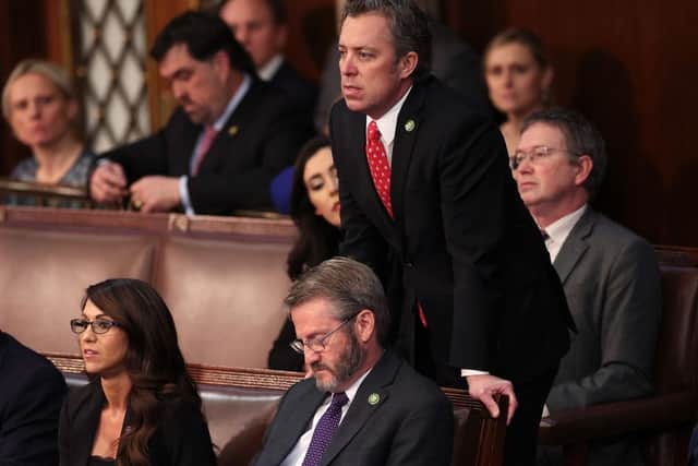 Congressman Andy Ogles, pictured here at the US Capitol Building in January.