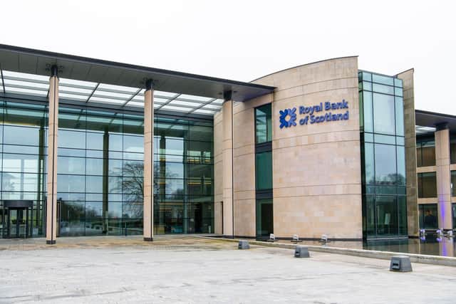 The RBS headquarters and conference complex at Gogarburn, Edinburgh, which forms part of NatWest Group. Picture: Ian Georgeson