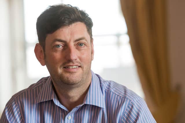 Edinburgh City Council leader Cammy Day at the City Chambers