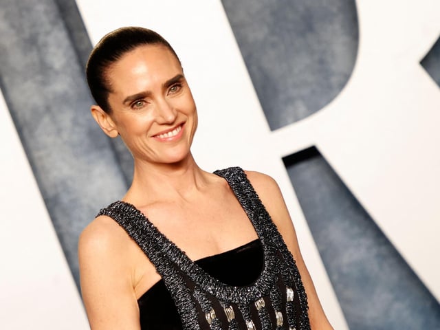 US actress Jennifer Connelly attends the Vanity Fair 95th Oscars Party at the The Wallis Annenberg Center for the Performing Arts in Beverly Hills. (Photo by MICHAEL TRAN/AFP via Getty Images)