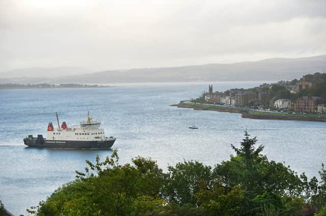 The ferry to Rothesay. The MV Bute the vessel has been withdrawn from service.