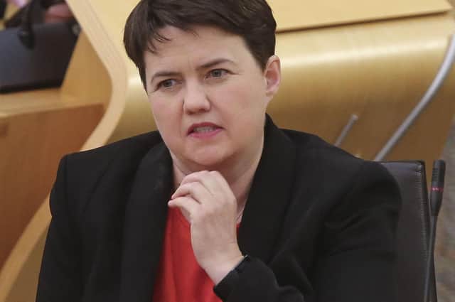 Ruth Davidson has written to SNP chief executive Peter Murrell over leaked WhatsApp messages.