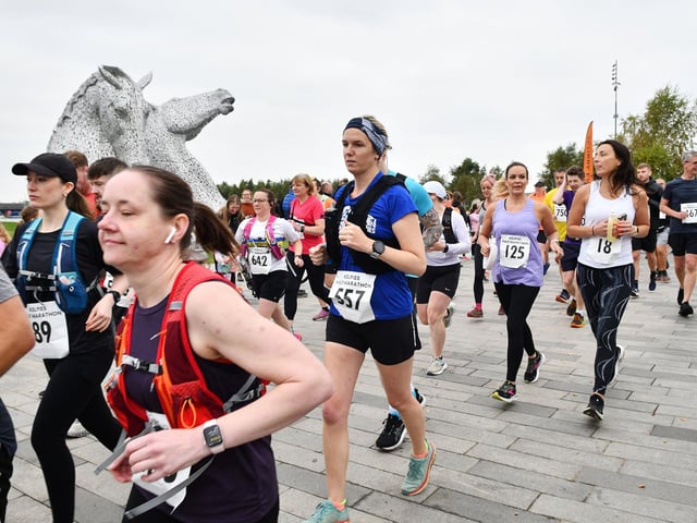 The Kelpies Half Marathon.
