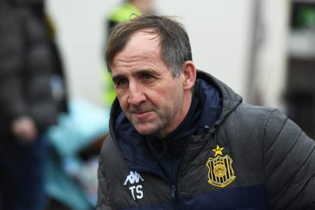 Auchinleck Manager Tommy Sloan.  (Photo by Mark Scates / SNS Group)