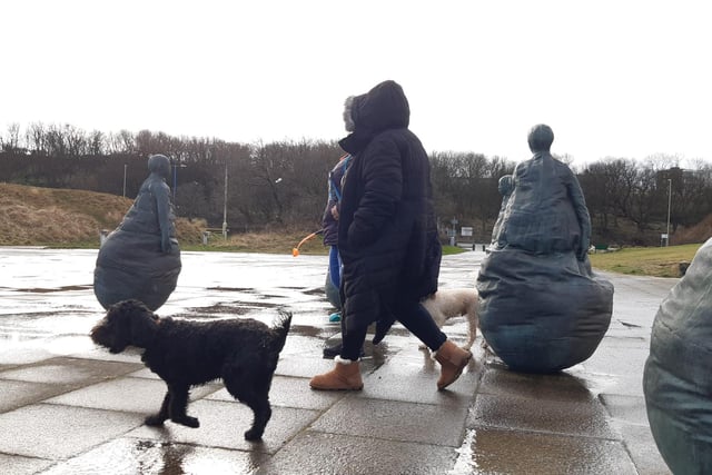 Storm Eunice brings wet and windy conditions to the North East