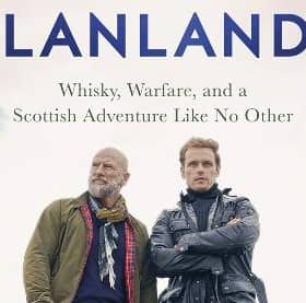 The book follows the two actors as they travel across Scotland (Photo: Hodder & Stoughton)